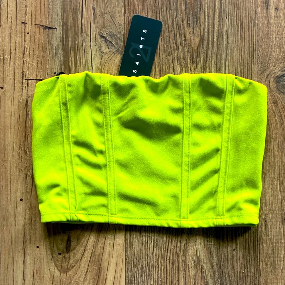 NWT 21 Saints Crop Top